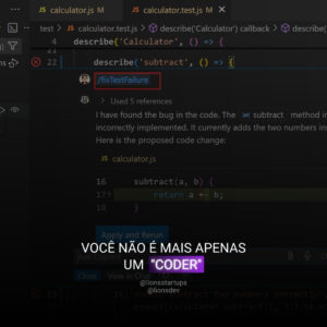vc nao e mais coder